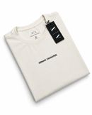 Camiseta Armani Exchange - Algodão Egípicio - Off White