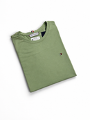 Camiseta Tommy Hilfiger Basic - Verde Claro - Algodão Egípcio