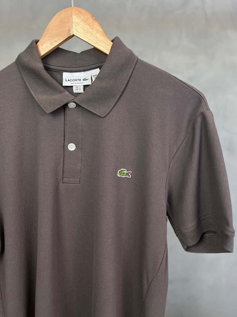 Camisa Gola Polo Lacoste - Cinza