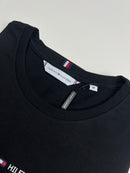 Camiseta Tommy Hilfiger - Preta  - Algodão Egípcio