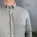 Camisa Social Polo Ralph Lauren - Verde - Linho