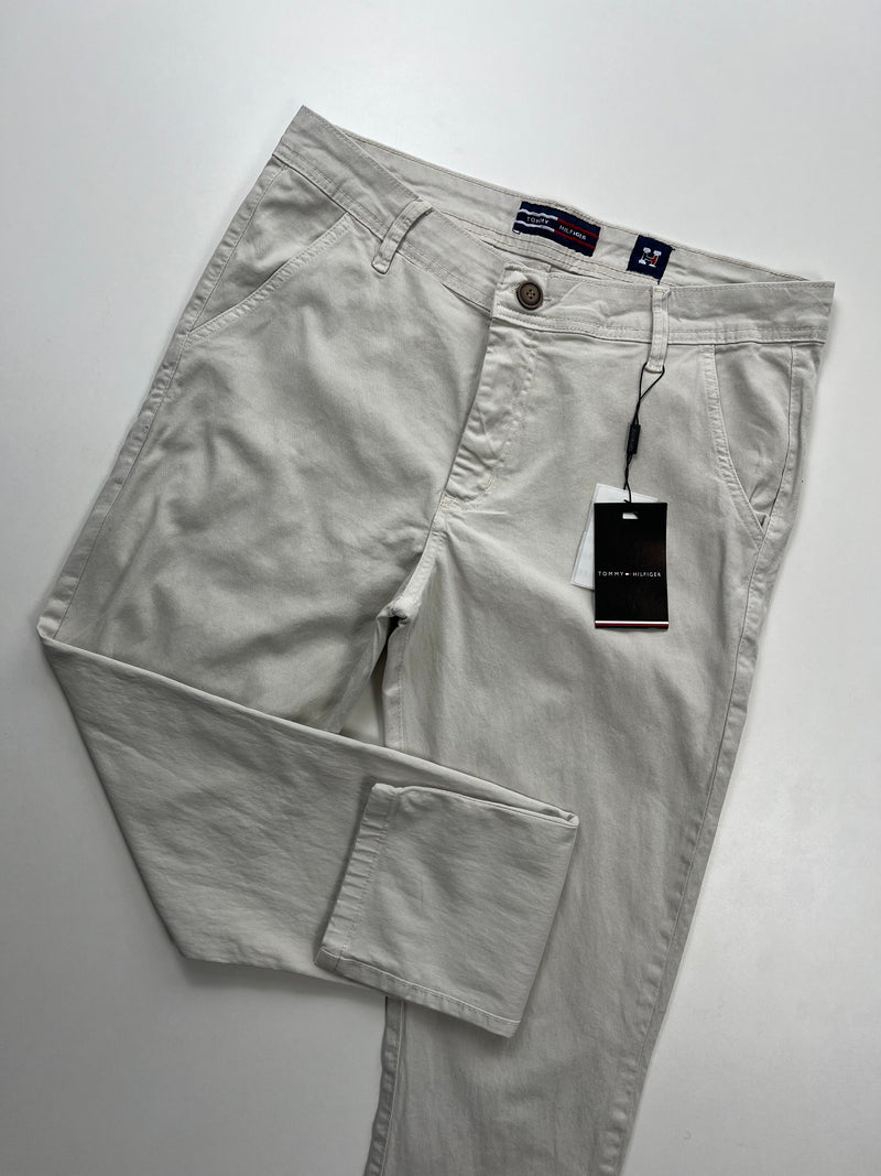 Calça Sarja Tommy Hilfiger  - Bege