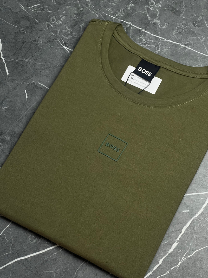 Camiseta Hugo Boss - Verde - Algodão Egipicio