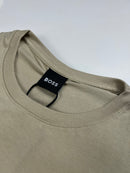Camiseta Hugo Boss - Bege -  Pima Chinese Soft Touch