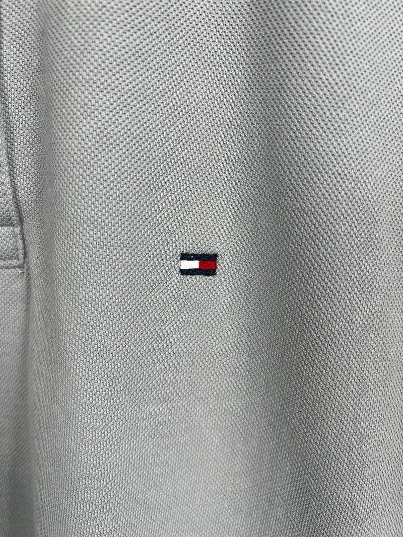 Camisa Gola Polo Tommy Hilfiger - Cinza