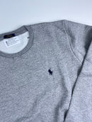 Moletom Polo Ralph S/Capuz - Cinza