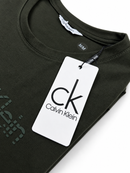 Camiseta Calvin Klein - Algodão Egípicio - Verde Militar
