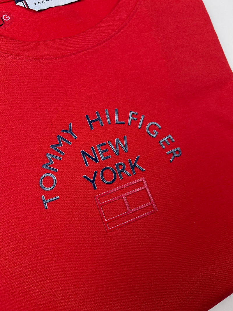 Camiseta Tommy Hilfiger - Vermelha - Algodão Egípicio