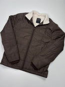 Jaqueta Puffer com Sherpa Enzo Milano Marrom
