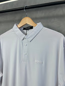 Camisa Gola polo Hugo Boss - Branca - Tecnológica