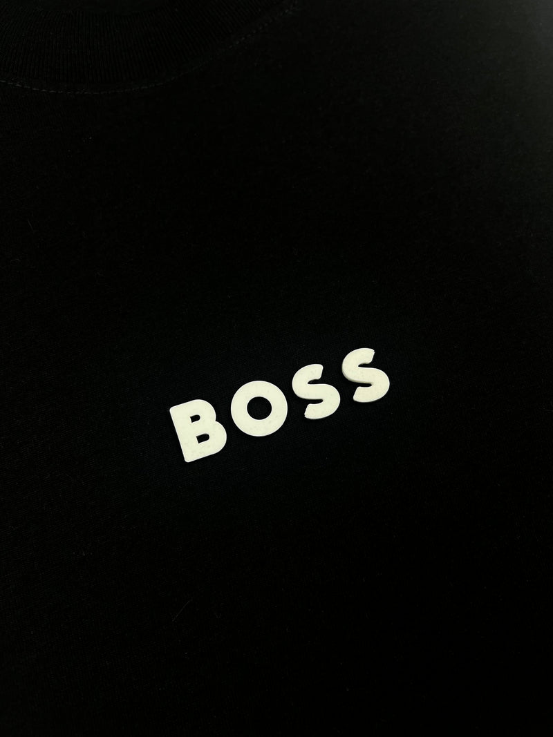 Camiseta Hugo Boss - Preta - Seda Pima