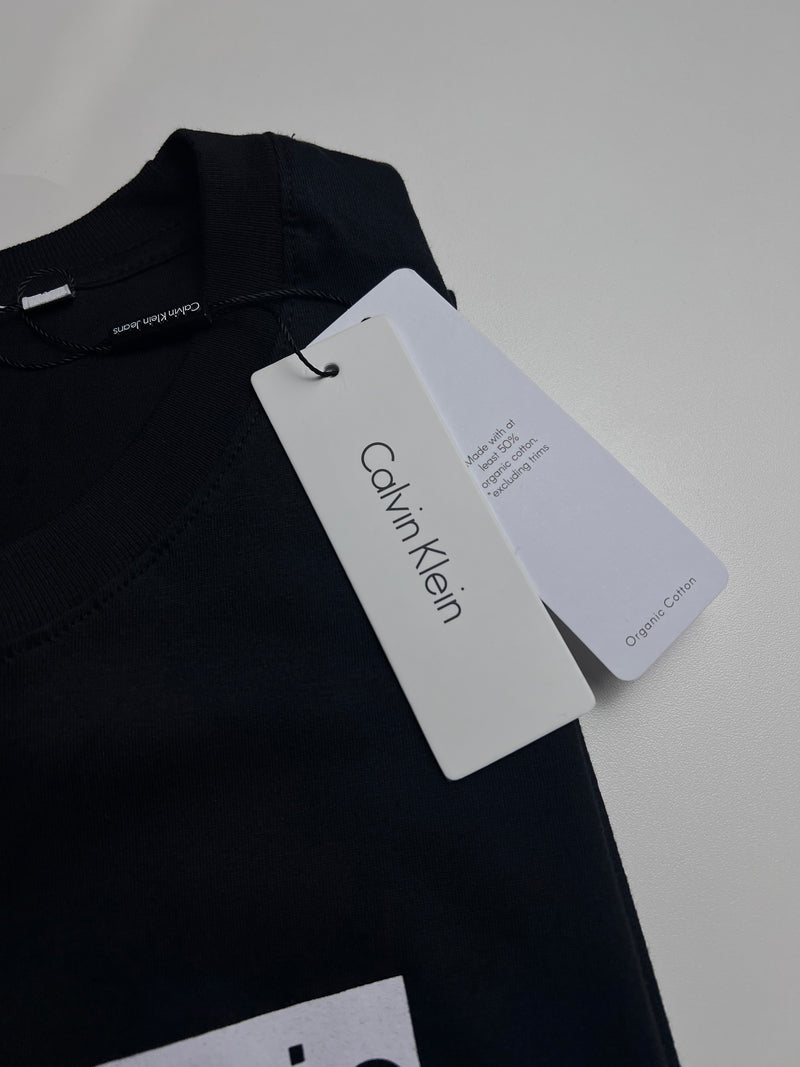 Camiseta Calvin Klein - Preta - Seda Pima