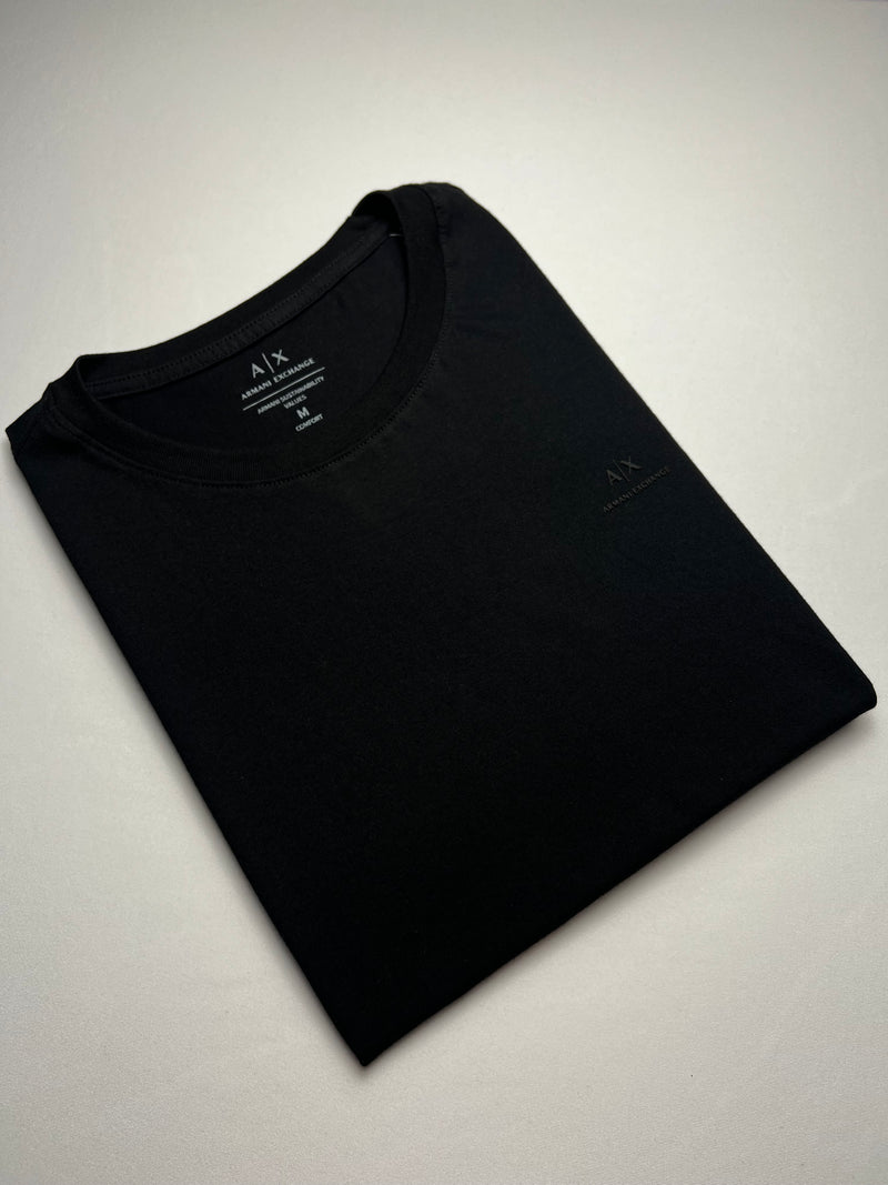 Camiseta Armani Exchange - Preta - Seda Pima