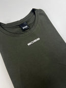 Camiseta Hugo Boss - Verde Musgo - Algodão Egípcio