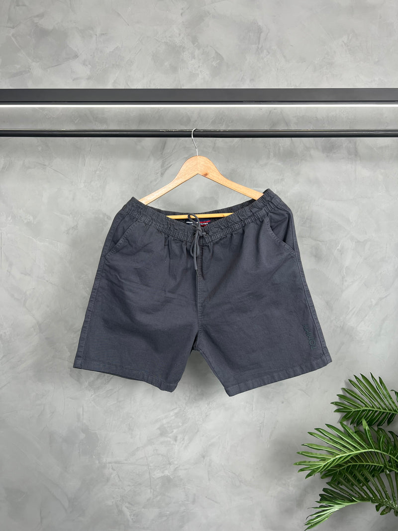 Short Sarja - Tommy Hilfiger -  Chumbo