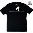 Camiseta Calvin Klein Jeans - Preta - Seda Pima