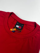 Camiseta Tommy Jeans - Vermelha - Seda Pima