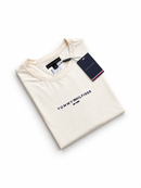 Camiseta Tommy Hilfiger - Off White - Algodão Egípcio