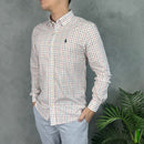 Camisa Social  VRM/BR/LR Polo Ralph Lauren Oxford - Xadrez