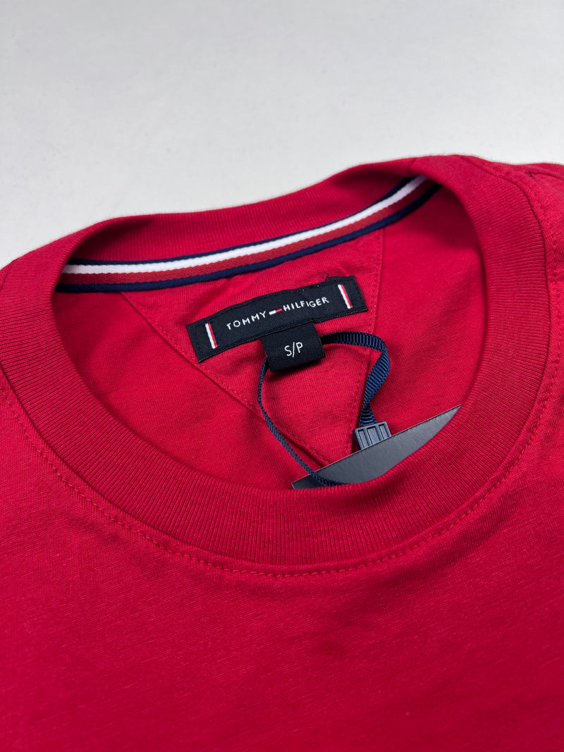 Camiseta Tommy Hilfiger - Vermelha - Seda Pima
