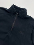 Fleece Ziper Interrompido Enzo Milano Preto