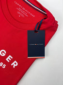 Camiseta Tommy Hilfiger - Vermelha - Seda Pima