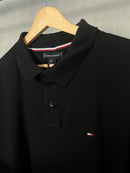 Camisa Gola Polo Tommy Hilfiger - Preta