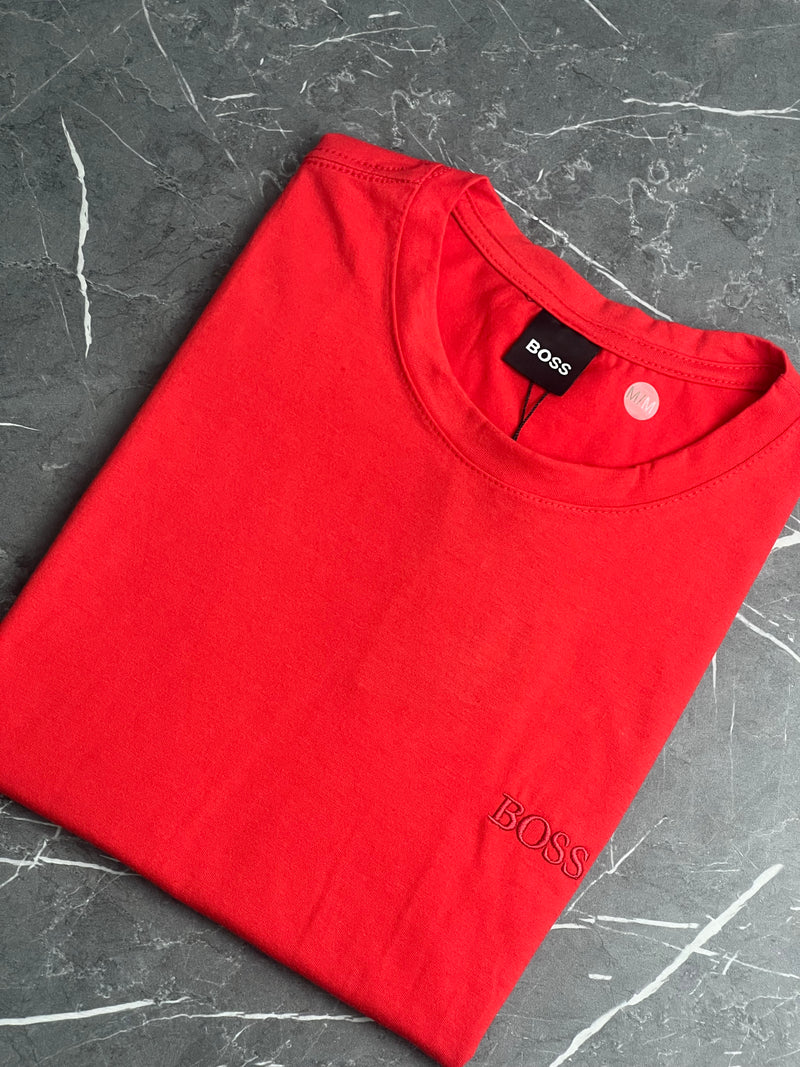 Camiseta Hugo Boss - Vermelha - Algodão Egípicio