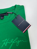 Camiseta Tommy Hilfiger - Verde - Algodão Egípicio