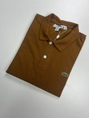 Camisa Gola Polo Lacoste - Marrom