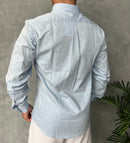 Camisa Social Polo Ralph Lauren Oxford - Azul Bebê