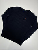 Suéter Tommy Hilfiger Importado Gola Redonda  - Preto