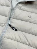 Jaqueta Puffer Calvin Klein - Importada - Cinza