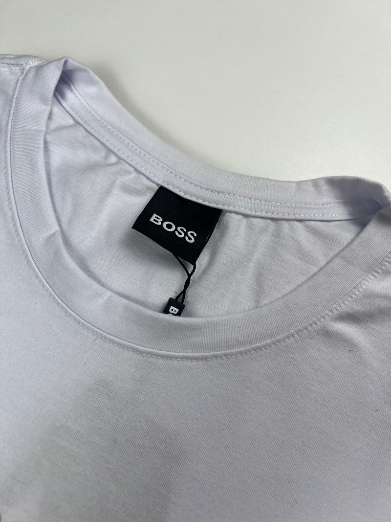 Camiseta Hugo Boss - Branca - Algodão Egípicio