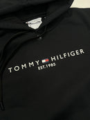 Moletom Tommy Hilfiger C/Capuz - Preto