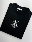 Camiseta Calvin Klein - Preta  - Seda Pima
