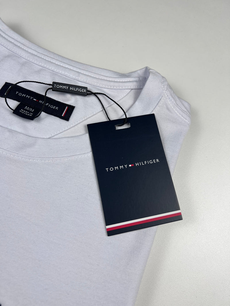 Camiseta Tommy Hilfiger - Branca - Algodão Egípicio