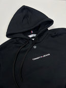 Moletom Tommy Jeans  C/Capuz - Preto