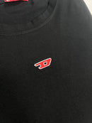 Camiseta Diesel - Preta - Algodão Egípcio