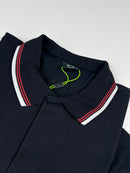 Camisa Gola Polo Hugo Boss   - Preta