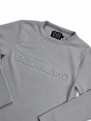 Moletom Fleece Enzo Milano - Cinza