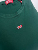 Camiseta Diesel - Verde - Algodão Egípcio