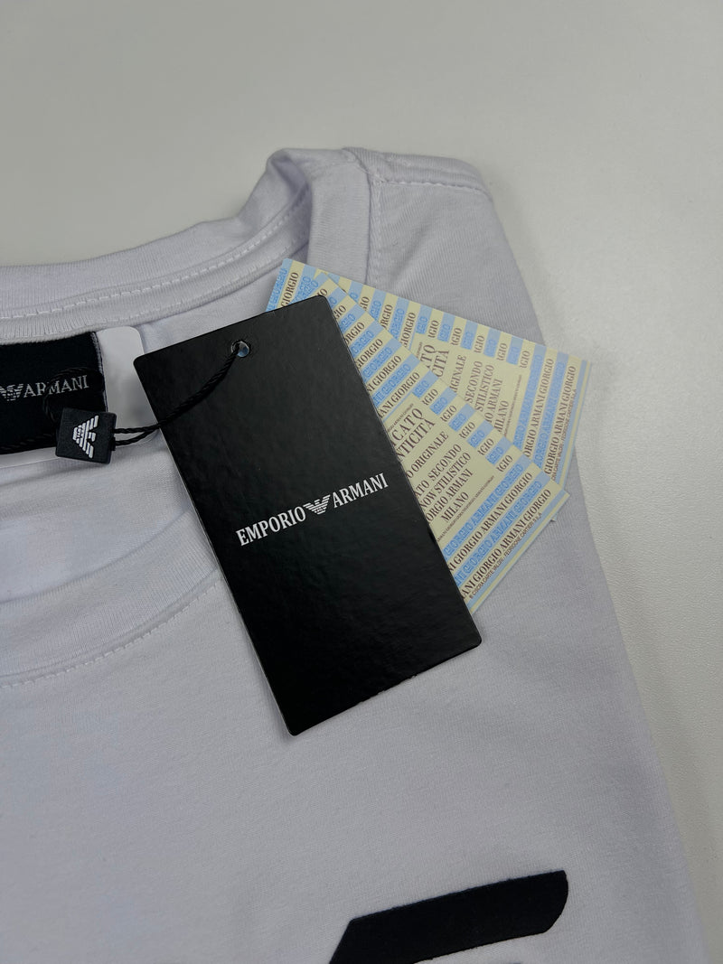 Camiseta Empório Armani  - Branca - Algodão Egípicio