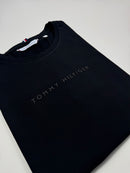Camiseta Tommy Hilfiger - Preta - Algodão Egípcio