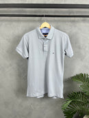 Camisa Gola Polo Tommy Hilfiger - Cinza