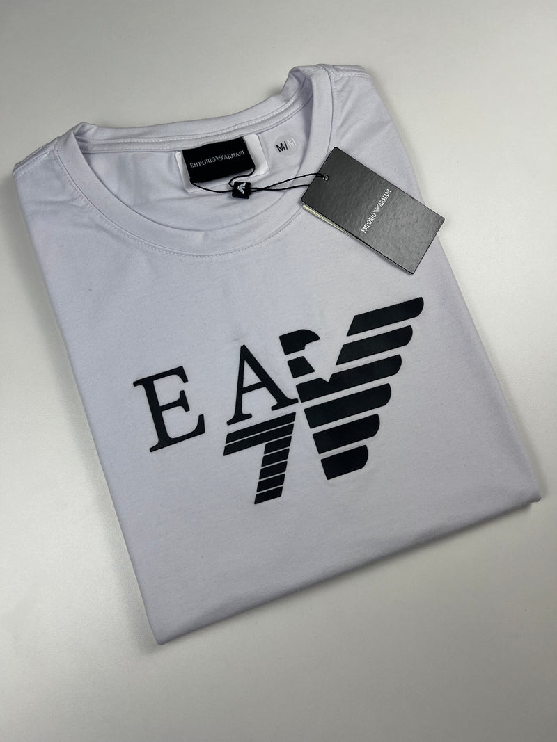 Camiseta Empório Armani  - Branca - Algodão Egípicio