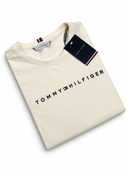 Camiseta Tommy Hilfiger - Algodão Egípicio - Off White