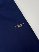 Camiseta Porsche x Boss - Azul Marinho  -  Pima Chinese Soft Touch