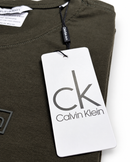 Camiseta Calvin Klein - Verde Militar - Algodão Egípcio