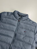 Jaqueta Puffer Tommy Hilfiger Importada - Cinza